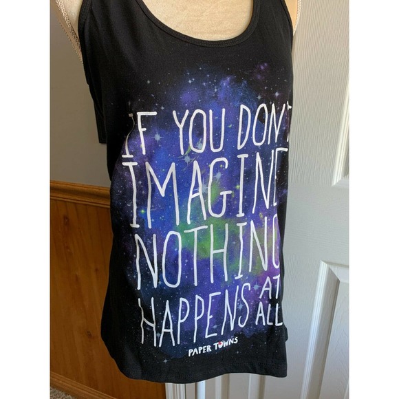 New! Paper Towns Racerback Tank Top - Picture 4 of 10